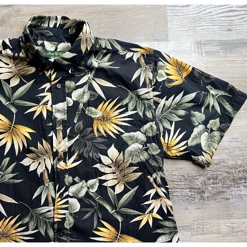 David Taylor : cotton Hawaiian shirt